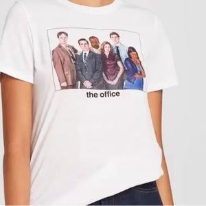 Women's The Office Short Sleeve Graphic T-Shirt - White NWT